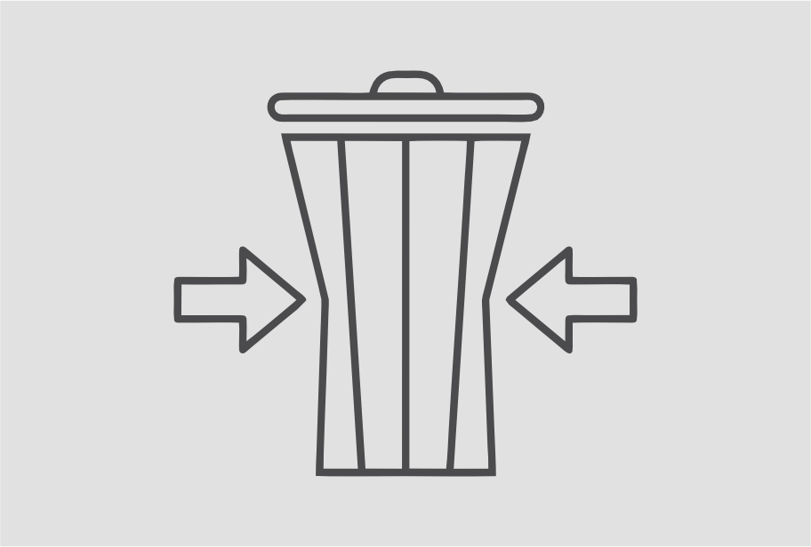 reducing material waste​